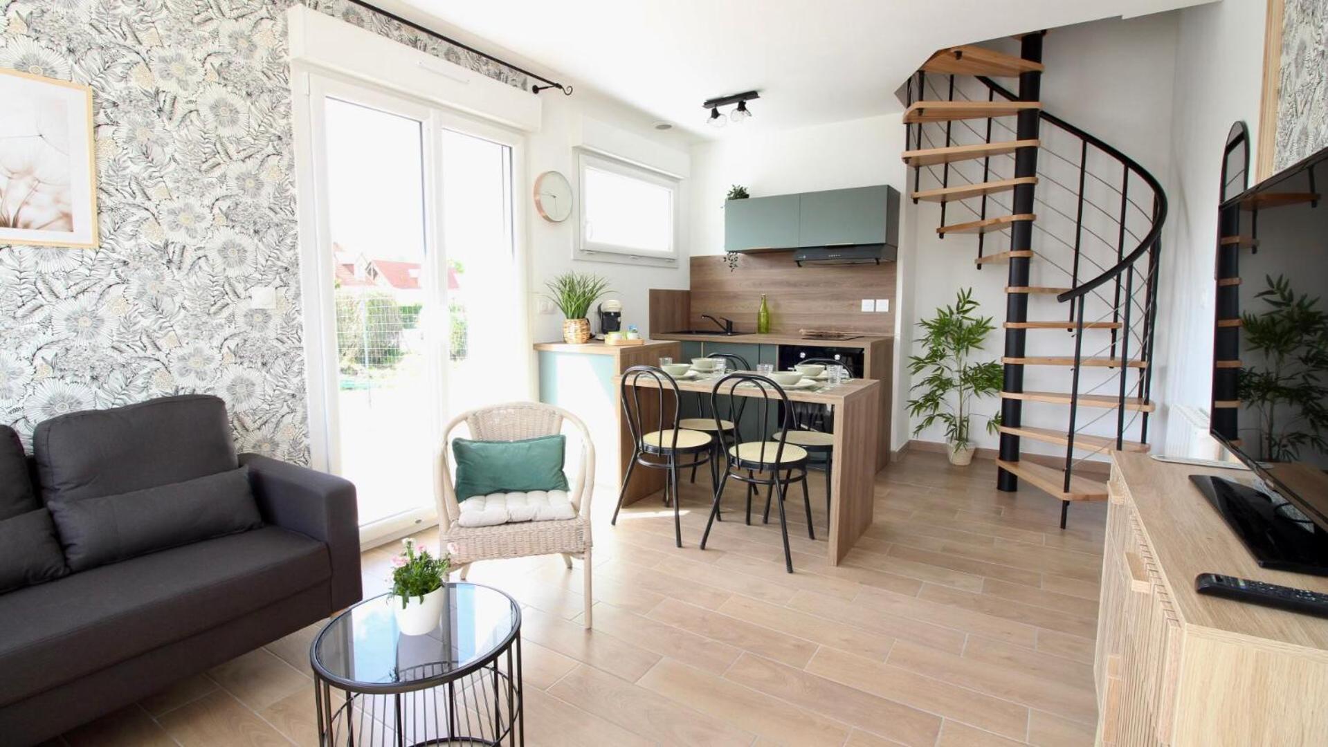 Joli Appartement En Duplex Neuf A Saint-Josse Exteriér fotografie